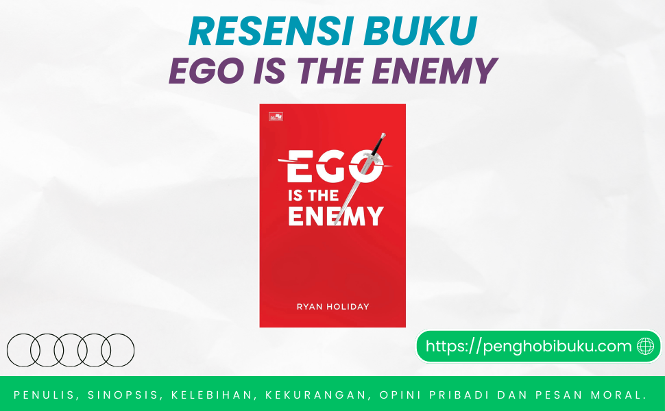 Buku Ego Is The Enemy